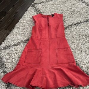 BCBGMaxAzria Vibrant Red Mini Dress